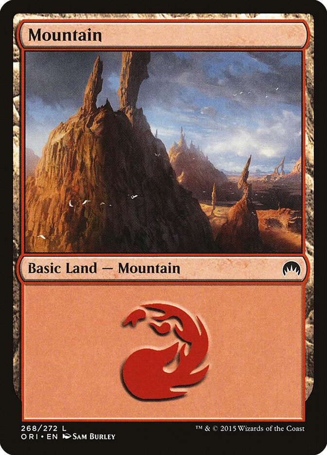 Mountain (V.4) - Magic Origins (Land) [ORI-268]