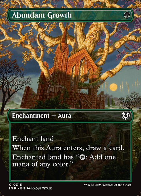 Abundant Growth – Innistrad Remastered (INR-315) Magic: The Gathering card | LC-REM-20260804-15339914920268-f1e2c03d-8f20-4633-a166-d6dce57cd7a7