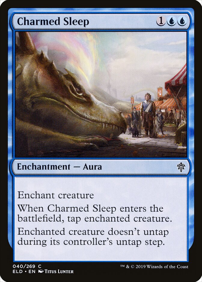 Charmed Sleep - Throne of Eldraine (Common) [ELD-40]