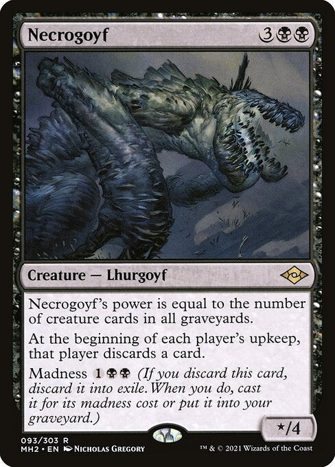Necrogoyf – Modern Horizons 2 (MH2-93) Magic: The Gathering card