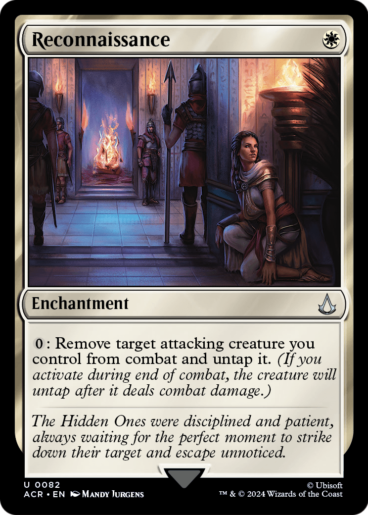 Reconnaissance – Universes Beyond: Assassin's Creed 82 – Magic: The Gathering single card Main image