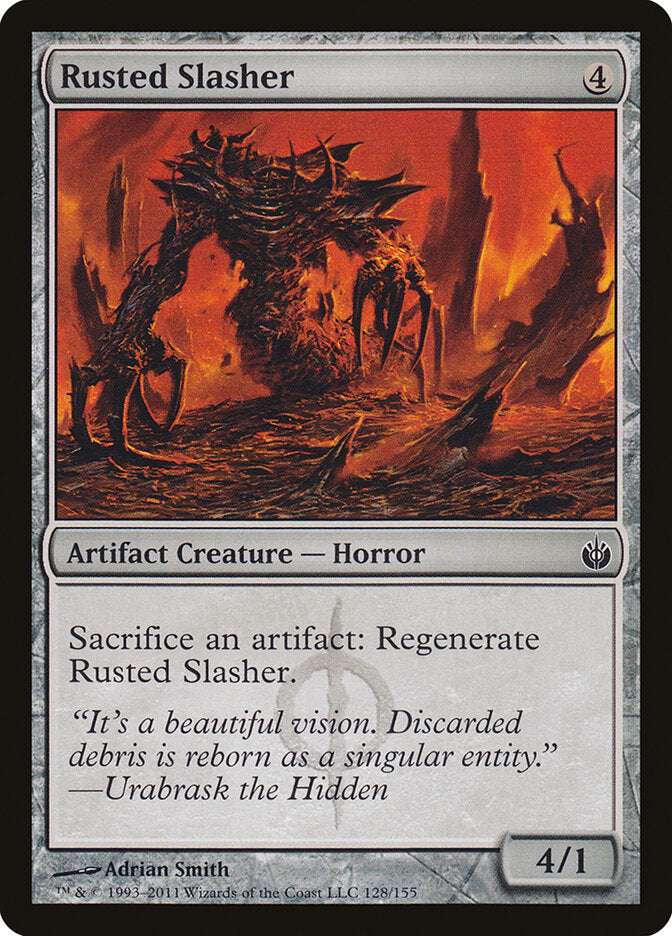 Rusted Slasher - Mirrodin Besieged (Common) [MBS-128] Immagine principale del prodotto