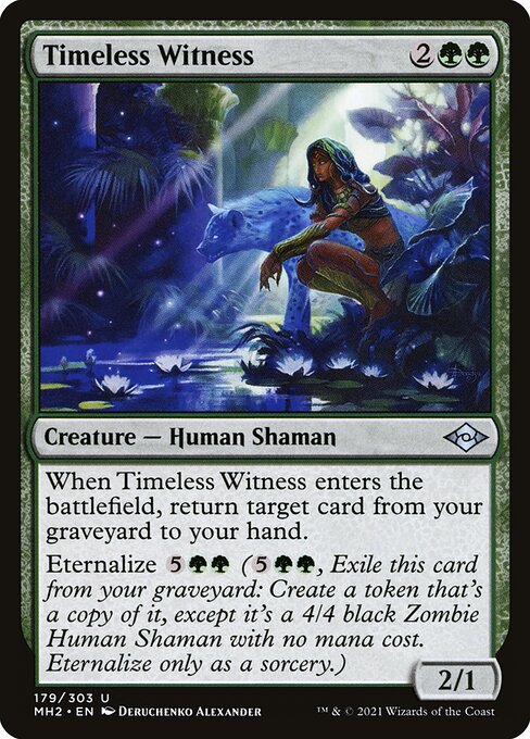 Timeless Witness – Modern Horizons 2 (MH2-179) Magic: The Gathering card | LC-REM-20260804-15150911750476-f22c07e2-91d2-4edb-bd2b-cca6d4cefcc9