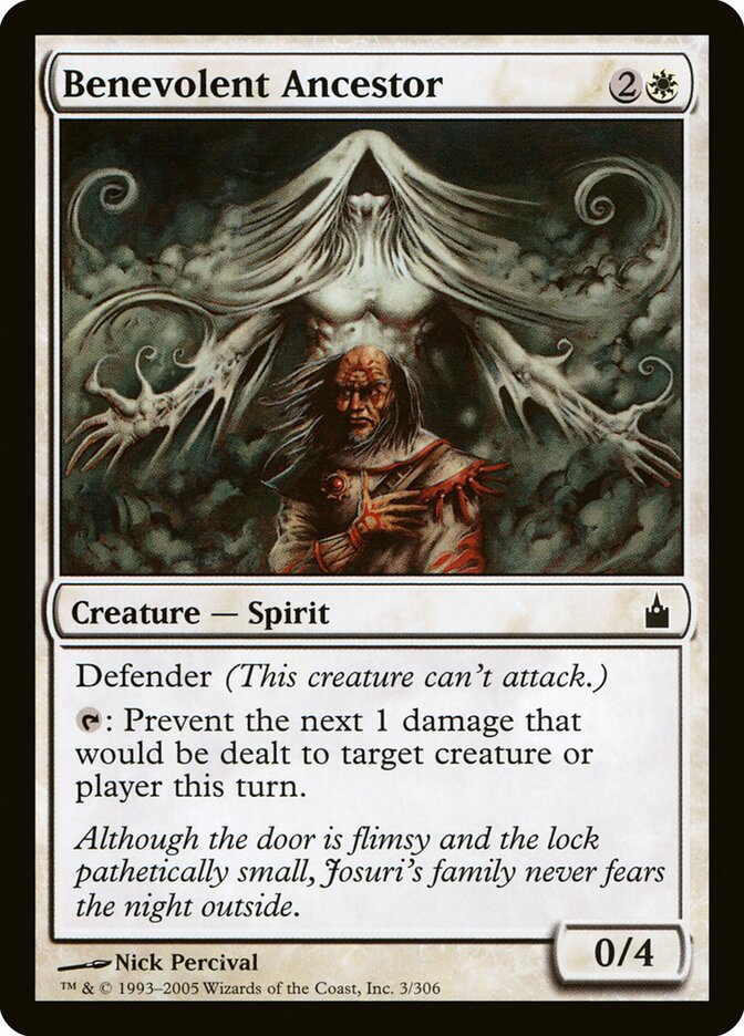 Benevolent Ancestor - Ravnica: City of Guilds (Common) [RAV-3]