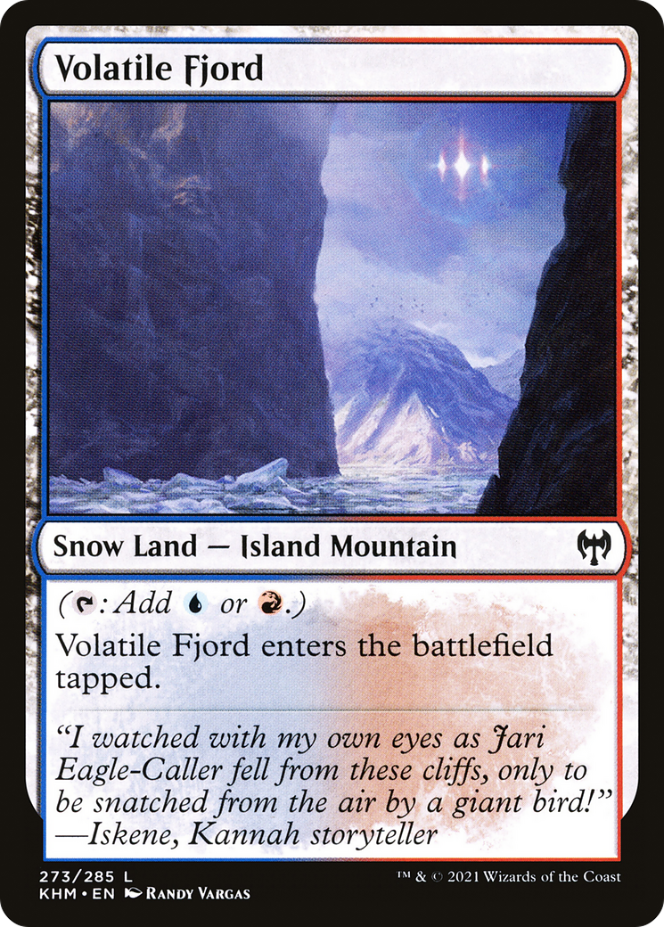Volatile Fjord – Kaldheim 273 – Magic: The Gathering single card Hoofdafbeelding