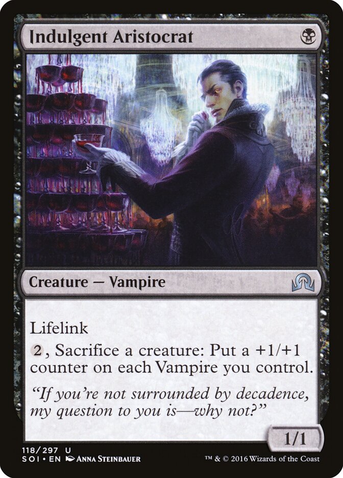 Indulgent Aristocrat - Shadows over Innistrad (Uncommon) [SOI-118] Immagine principale del prodotto