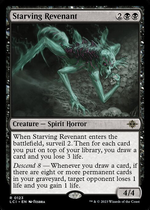 Starving Revenant – The Lost Caverns of Ixalan (LCI-123) Magic: The Gathering card