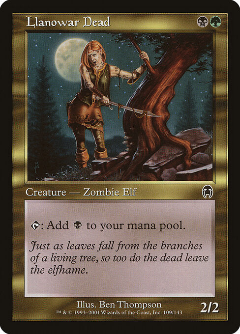 Llanowar Dead – Apocalypse (APC-109) Magic: The Gathering card