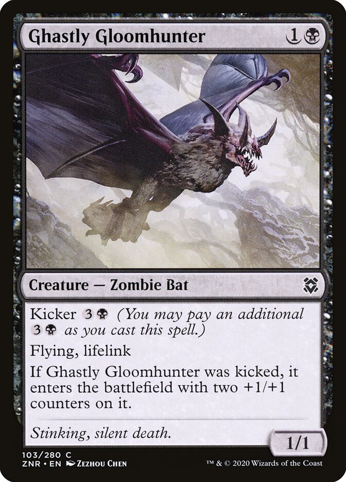 Ghastly Gloomhunter - Zendikar Rising (Common) [ZNR-103] Hauptbild