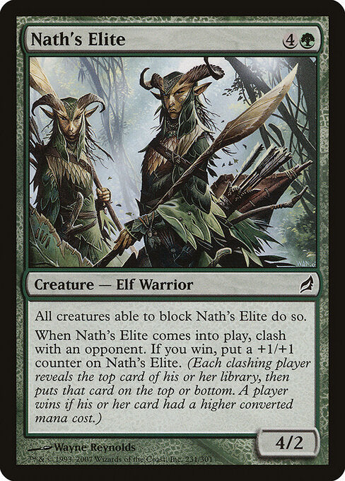 Nath's Elite – Lorwyn (LRW-231) Magic: The Gathering card Imagen principal del producto