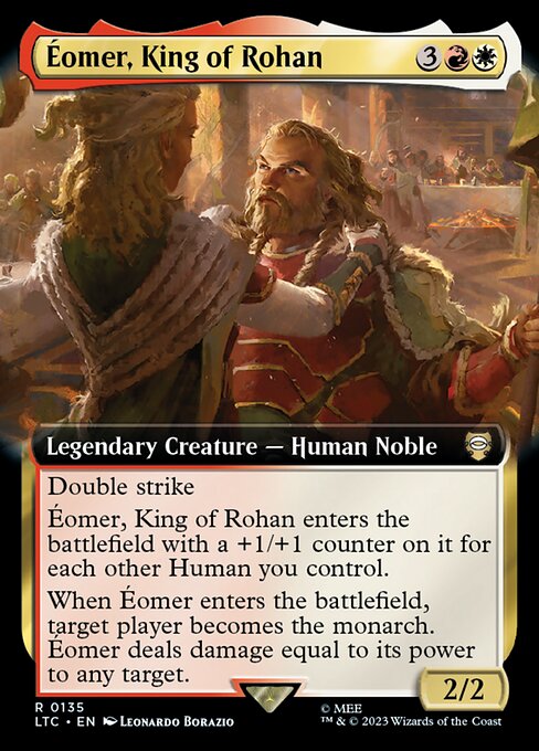 Éomer, King of Rohan – Tales of Middle-earth Commander (LTC-135) Magic: The Gathering card | LC-REM-20260804-15151880503628-f2c11695-f22b-44d5-937c-2578f28f61f7 Immagine principale del prodotto