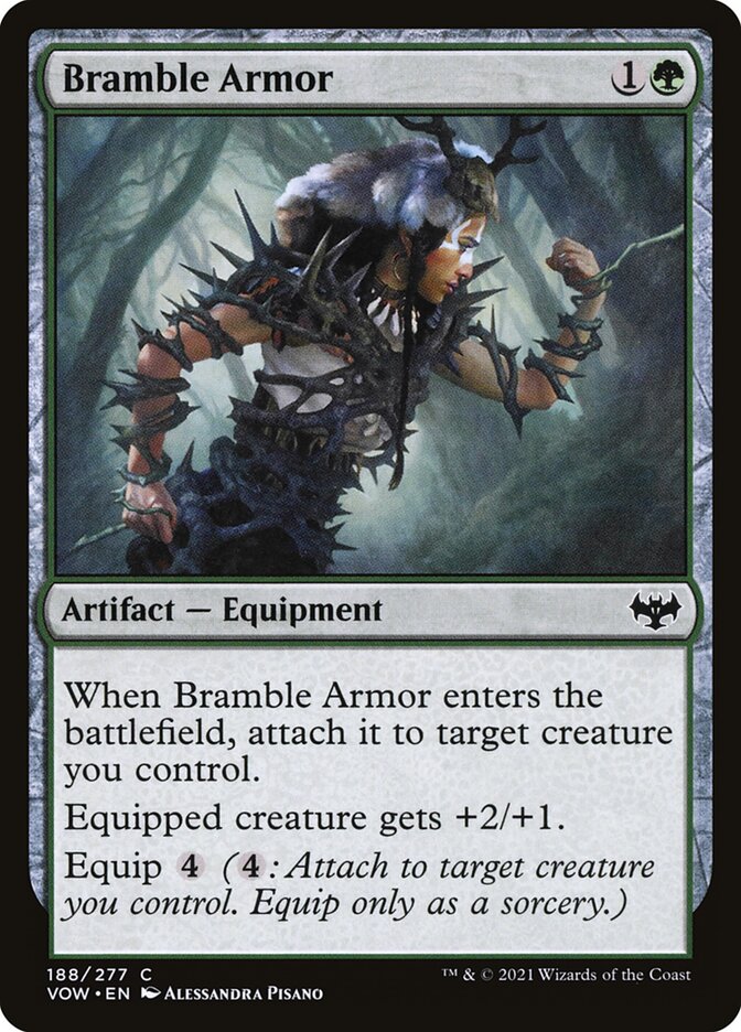 Bramble Armor - Innistrad: Crimson Vow (Common) [VOW-188]