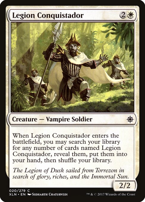 Legion Conquistador – Ixalan (XLN-20) Magic: The Gathering card | LC-REM-20260804-15150874689868-f30590d7-59c7-4a1a-a8e5-3cc13f69bd41