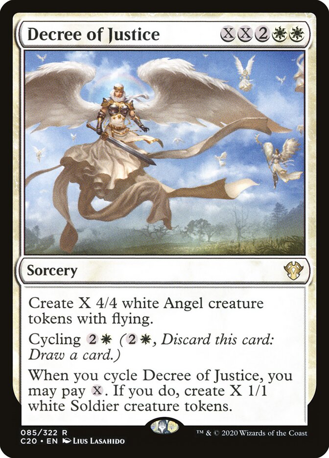 Decree of Justice - Commander: Ikoria (Rare) [C20-85] Hauptbild
