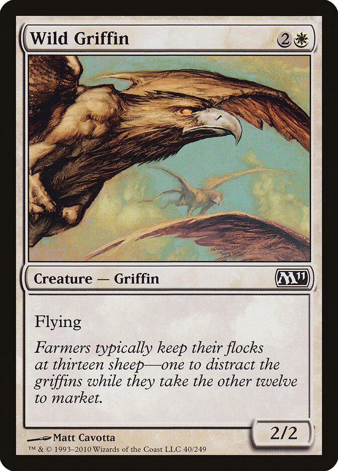Wild Griffin - Magic 2011 (Common) [M11-40] Imagen principal del producto