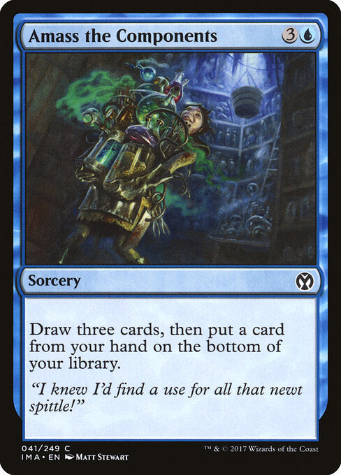 Amass the Components – Iconic Masters (IMA-41) Magic: The Gathering card | LC-REM-20260804-15681703805260-f36521a7-8997-45da-aaa6-dd70d5c4e7f4 Image principale du produit