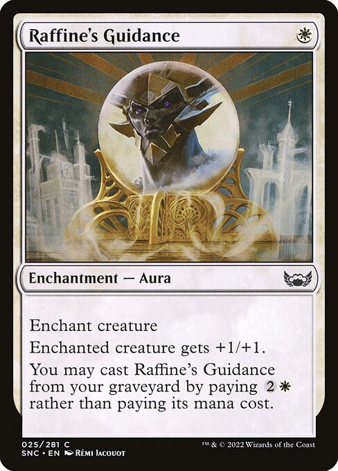 Raffine's Guidance – Streets of New Capenna (SNC-25) Magic: The Gathering card