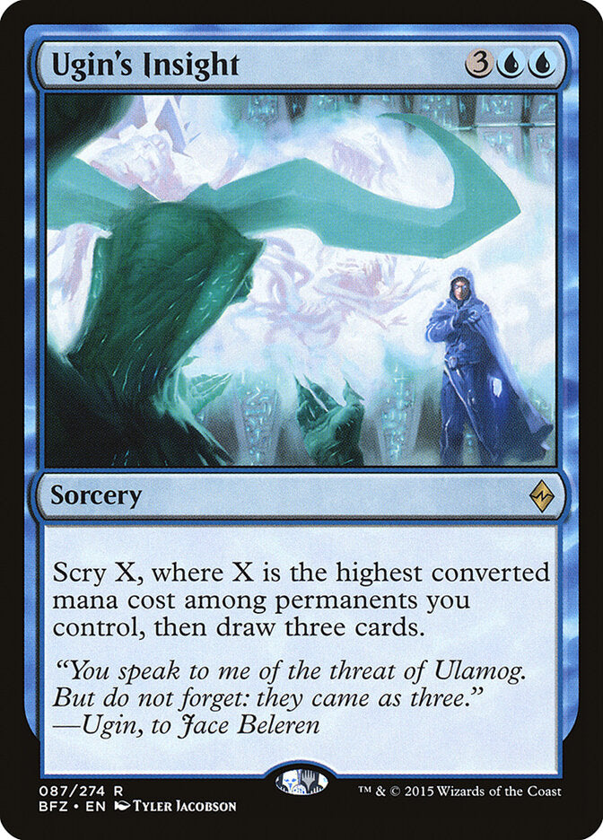Ugin's Insight - Battle for Zendikar (Rare) [BFZ-87] Hauptbild