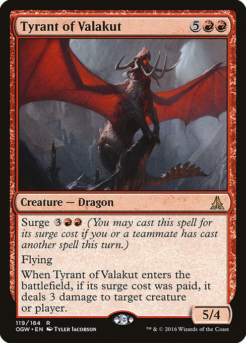 Tyrant of Valakut – Oath of the Gatewatch (OGW-119) Magic: The Gathering card | LC-REM-20260804-15150823309644-f388be9e-332e-4199-9f30-862d631fa26b