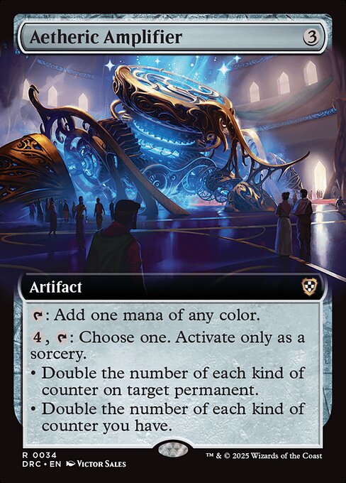 Aetheric Amplifier – Aetherdrift Commander (DRC-34) Magic: The Gathering card | LC-REM-20260804-15532815712588-f38cec83-caae-4cfa-a7dd-12e13091c17d