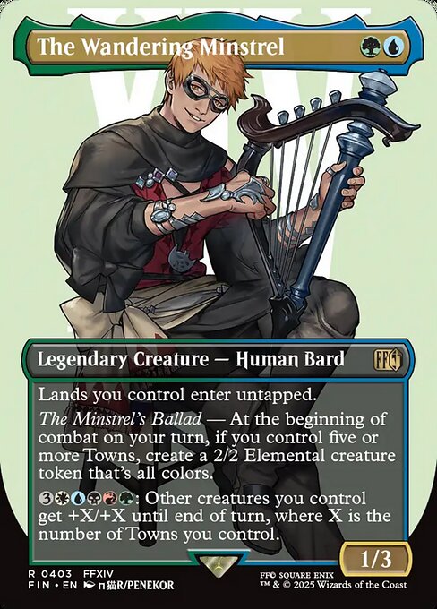 The Wandering Minstrel – Final Fantasy (FIN-403) Magic: The Gathering card | LC-REM-20260804-15339682955596-f39b9892-9b82-4dea-bae0-e1735618341e
