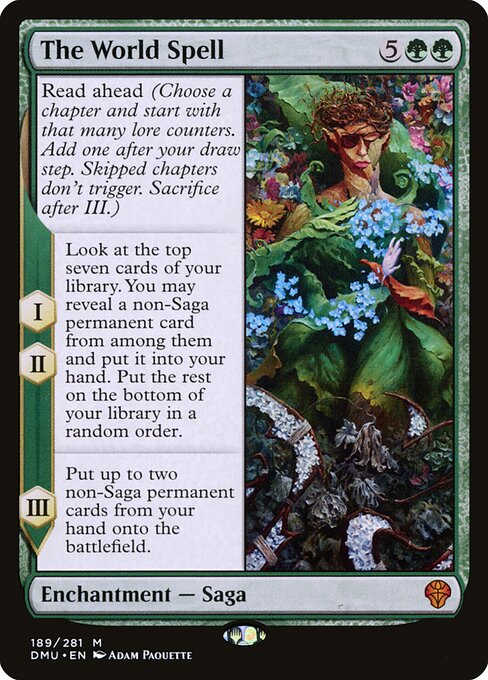 The World Spell – Dominaria United (DMU-189) Magic: The Gathering card | LC-REM-20260804-15150819606860-f3a9112a-6a1d-4d89-9866-189b55cd326d