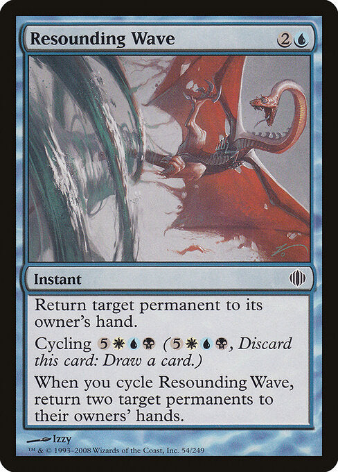 Resounding Wave – Shards of Alara (ALA-54) Magic: The Gathering card Immagine principale del prodotto
