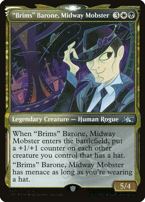 "Brims" Barone, Midway Mobster – Unfinity (UNF-507) Magic: The Gathering card | LC-REM-20260804-15151553282380-f3ffb0ab-d7bf-4136-9aa7-0a4965581a75 Immagine principale del prodotto