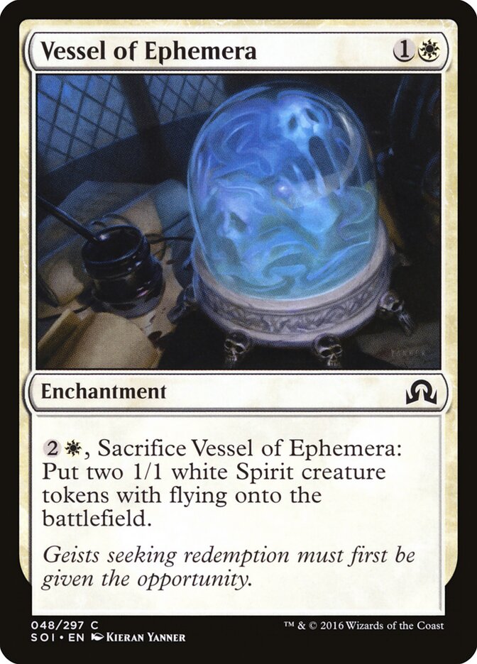Vessel of Ephemera - Shadows over Innistrad (Common) [SOI-48]