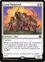 Magic-kaart Loyal Warhound AFR-23 uit Adventures in the Forgotten Realms (Rare)
