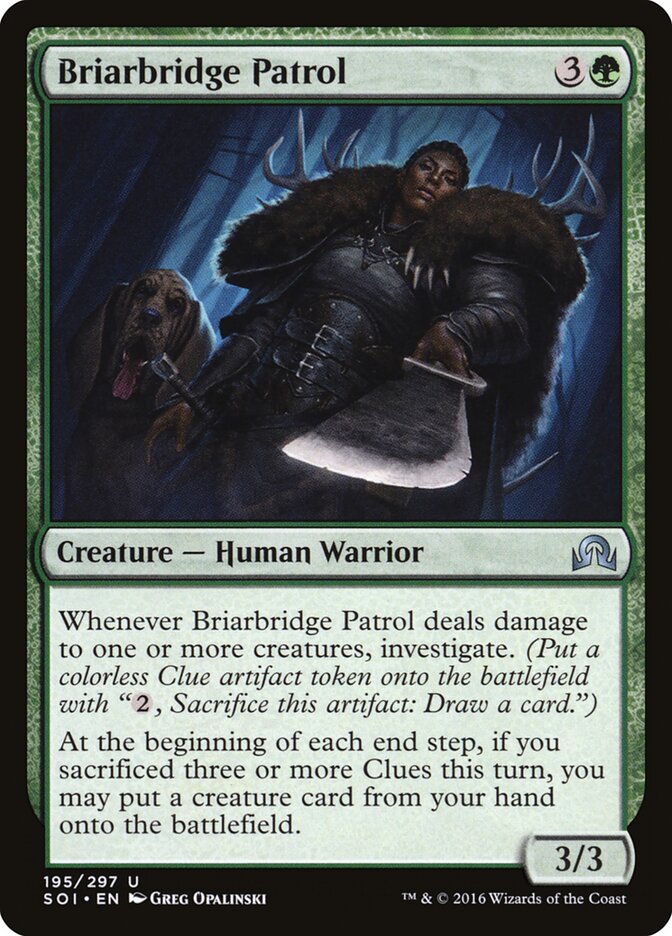 Briarbridge Patrol - Shadows over Innistrad (Uncommon) [SOI-195]