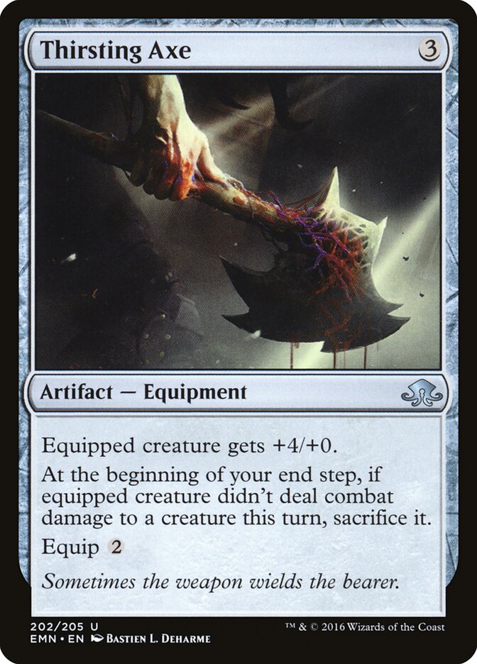 Thirsting Axe - Eldritch Moon (Uncommon) [EMN-202] Imagen principal del producto