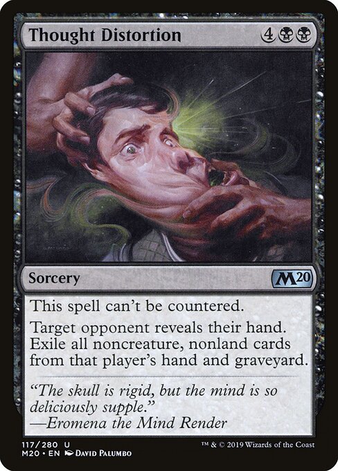 Thought Distortion – Core Set 2020 (M20-117) Magic: The Gathering card | LC-REM-20260804-15361526661452-f4a9d636-6720-4d7e-8b81-12c20bce6495 Image principale du produit