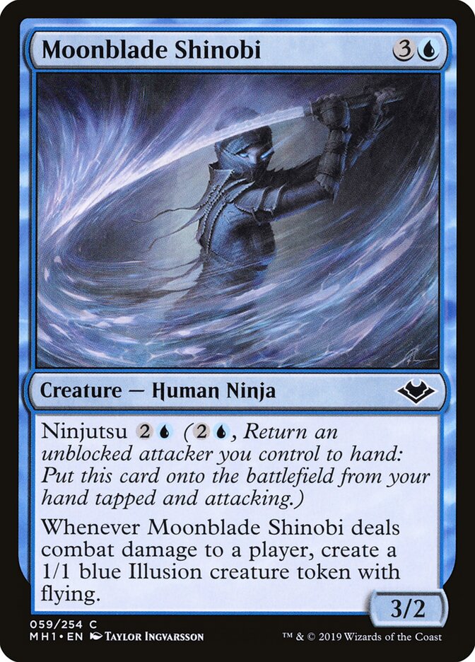 Moonblade Shinobi - Modern Horizons (Common) [MH1-59]