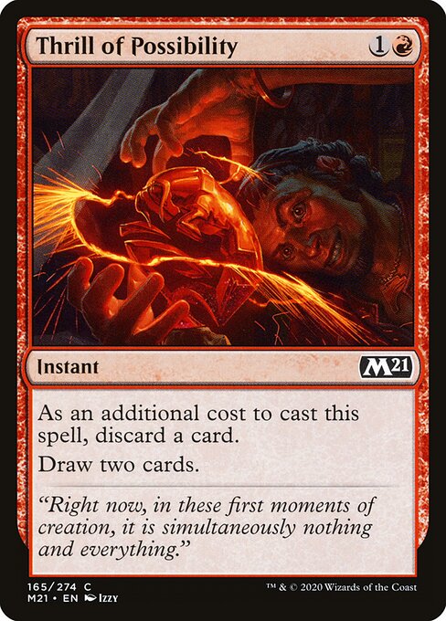 Thrill of Possibility – Core Set 2021 (M21-165) Magic: The Gathering card | LC-REM-20260804-15150905459020-f4af156d-0fbf-4a4e-b0c1-db7e95be4903