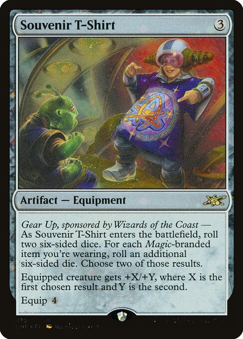 Souvenir T-Shirt – Unfinity (UNF-478) Magic: The Gathering card | LC-REM-20260804-15151535128908-f4f39645-0448-4355-98cc-e47295f19681