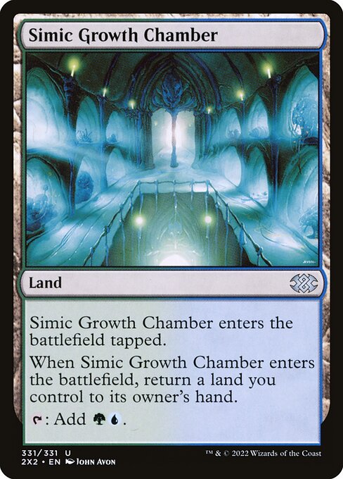 Simic Growth Chamber – Double Masters 2022 (2X2-331) Magic: The Gathering card Immagine principale del prodotto
