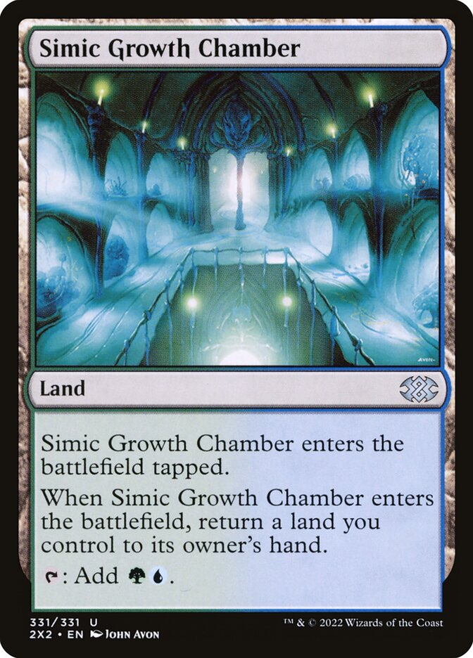 Simic Growth Chamber - Double Masters 2022 (Uncommon) [2X2-331] Image principale du produit