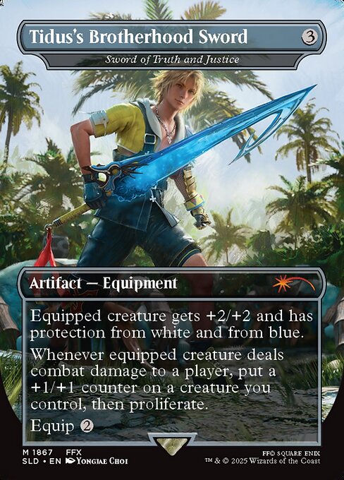 Sword of Truth and Justice – Secret Lair Drop (SLD-1867) Magic: The Gathering card | LC-REM-20260804-15475115786572-f5208aff-a33e-48d9-94eb-98a517099741