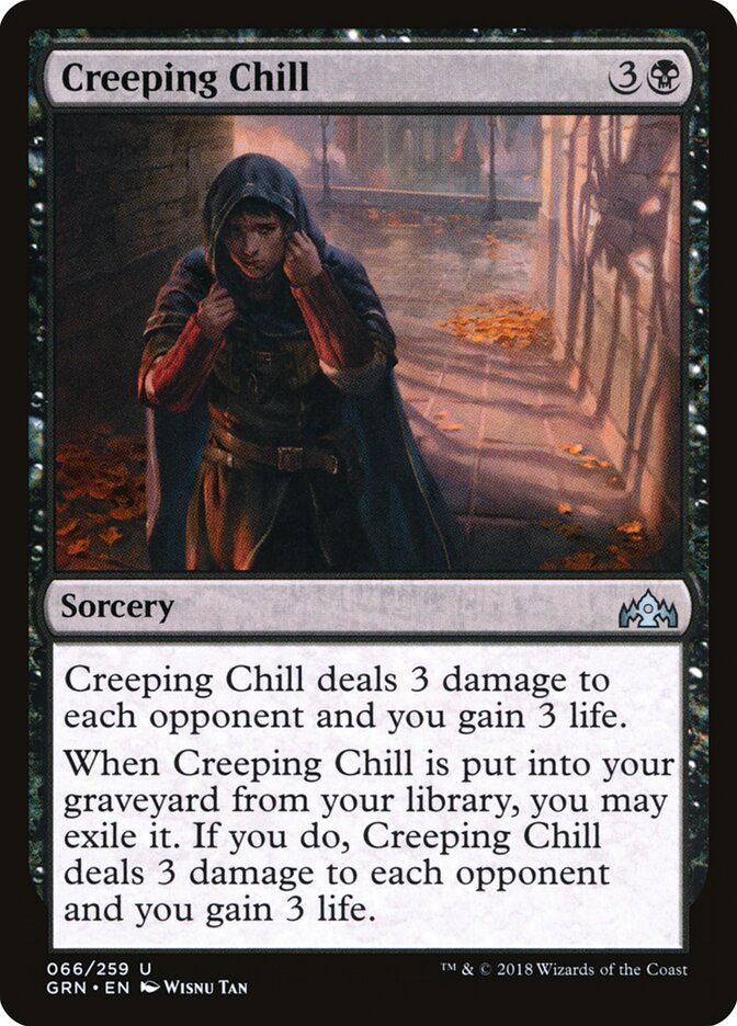 Creeping Chill - Guilds of Ravnica (Uncommon) [GRN-66]