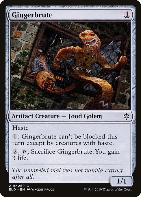 Gingerbrute – Throne of Eldraine (ELD-219) Magic: The Gathering card