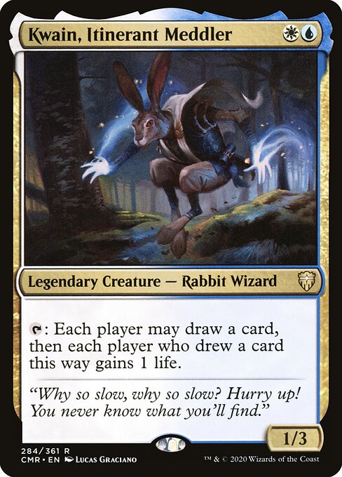 Kwain, Itinerant Meddler – Commander Legends (CMR-284) Magic: The Gathering card