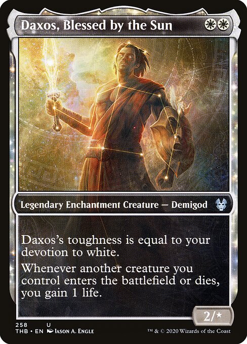Daxos, Blessed by the Sun – Theros Beyond Death (THB-258) Magic: The Gathering card | LC-REM-20260804-15151291760972-f5770e8a-045d-42bc-b6aa-17b89488c9d4