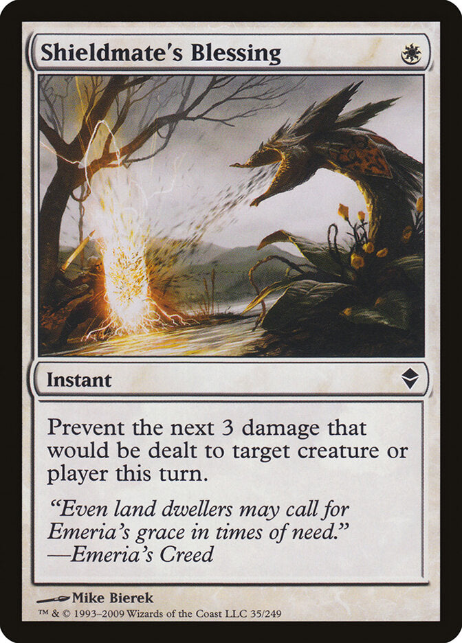 Shieldmate's Blessing - Zendikar (Common) [ZEN-35]