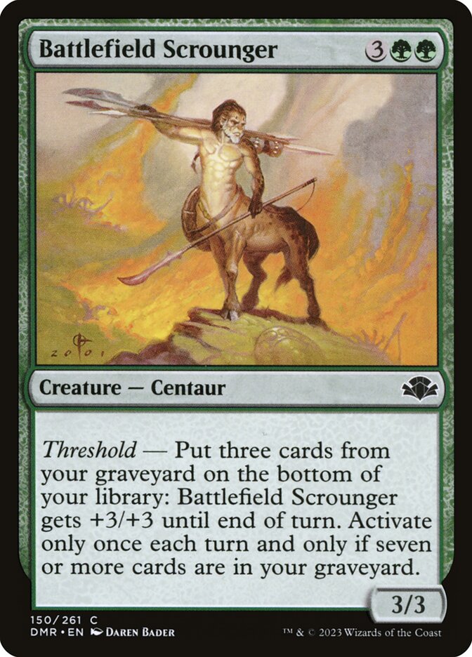 Battlefield Scrounger - Dominaria Remastered (Common) [DMR-150]