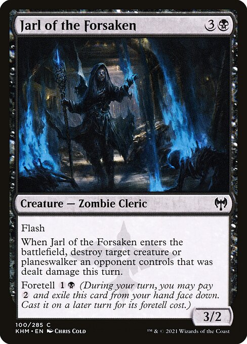 Jarl of the Forsaken – Kaldheim (KHM-100) Magic: The Gathering card Hoofdafbeelding