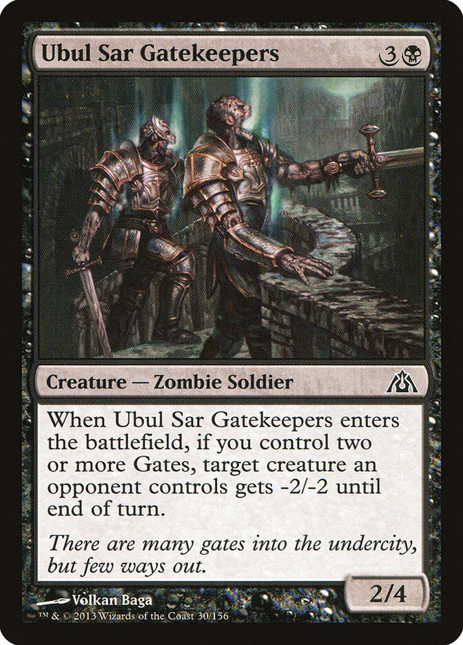 Ubul Sar Gatekeepers - Dragon's Maze (Common) [DGM-30]