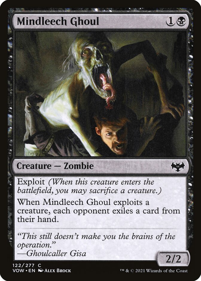 Mindleech Ghoul - Innistrad: Crimson Vow (Common) [VOW-122] Main image