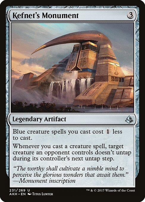 Kefnet's Monument – Amonkhet (AKH-231) Magic: The Gathering card