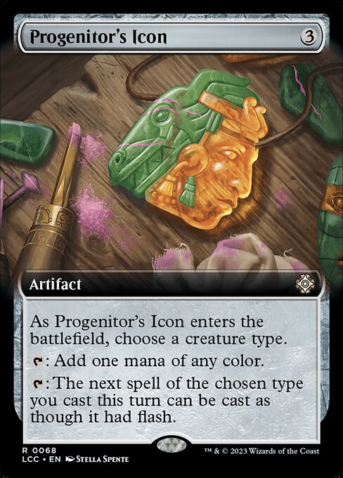 Progenitor's Icon – The Lost Caverns of Ixalan Commander (LCC-68) Magic: The Gathering card | LC-REM-20260804-15393193525580-f5e04597-c1b6-4561-aba2-5a8c3185463d Main image